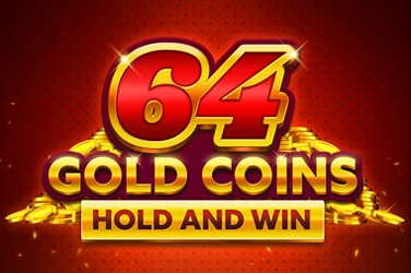 64 Gold Coins Hold and Win pokie by Booming Games: game tile