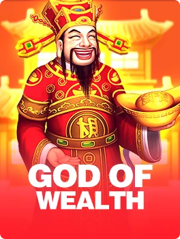 God of Wealth pokie by VPower: cover art
